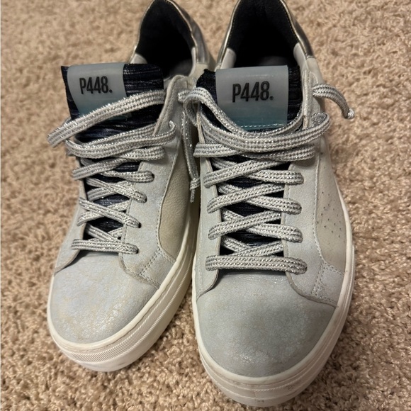 P448 Thea EU Waterfall You Can Surf Later” Sneaker For Women Sz 39 (8.5/9) - Picture 8 of 12